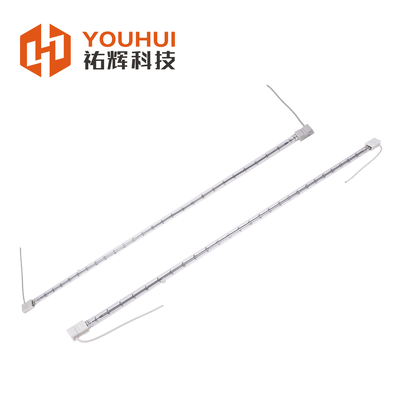 Good price Industrial Quartz Infrared Lamp with 5000h Working Time 1s Response Time and Short Wave Heating online