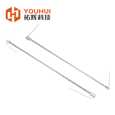 Good price Single Tube Straight Halogen Infrared Heater Lamp with 5000h Working Time and 1s Response Time for Short Wave Industrial Preheating online