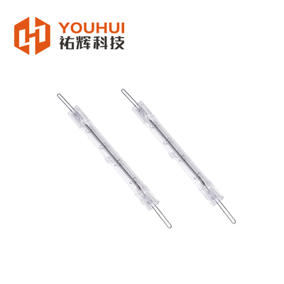 5000h Lifetime Quartz Infrared Lamp with 1100-2600°C Filament Temperature and Customizable Base