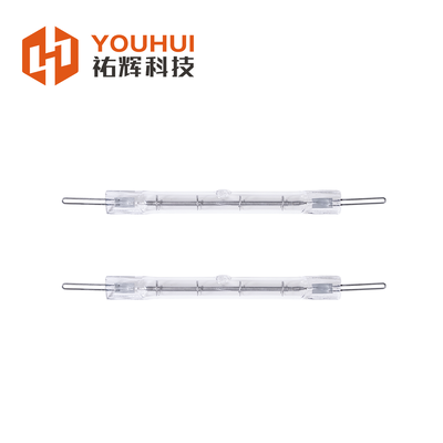 High-Efficiency U-Shaped Molybdenum Rod Halogen Tungsten Filament Infrared Heating Lamp with 1s Response Time and 1-2μm Wavelength for Industrial Curing