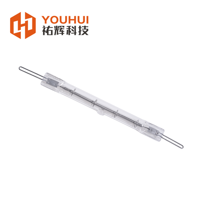 5000h Working Time 1-2μm Wavelength 200-4000W Power Quartz Infrared Lamp Halogen Infrared Heater for Industrial Heating