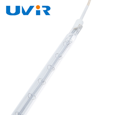 R7S Single Tube Ceramic IR Halogen Lamps Coating Infrared Heater Lamp For Curing