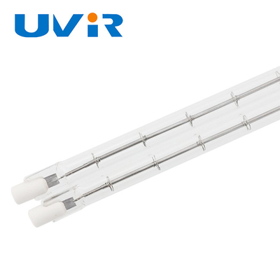 Good price Transparent Quartz Infrared Heater Lamps Short wave 10mm diameter online