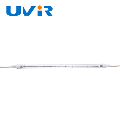RS 500W IR Heating Infrared Lamps Quartz Halogen Tube With Uncoated