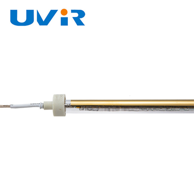 Good price Tungsten Filament IR Halogen Lamps SC05 Base With Gold Coating online