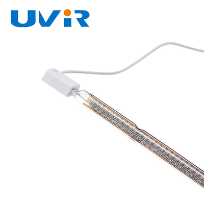 Good price gold coating Ruby Slim Infrared Halogen Lamp 1200W 230V Quartz tube online