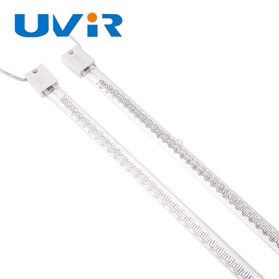 Good price 1500W IR Halogen Lamps , CE shortwave Quartz Infrared Tube Heating Elements online