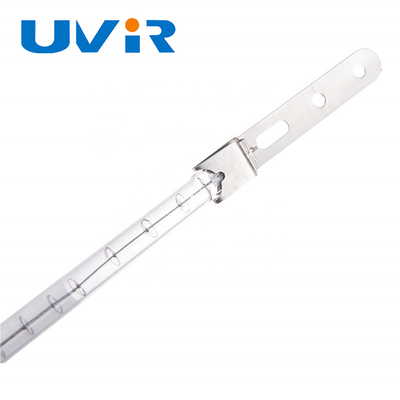 235V 1000W Infrared Quartz Heater Lamp With White Ceramic Reflector