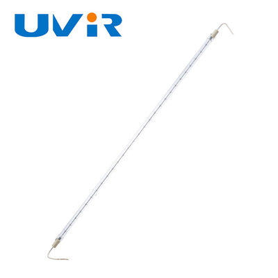 UVIR Quartz Infrared Lamps R7 base tungsten wire with transparent tube