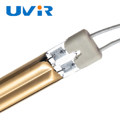 Good price Golden Carbon Fiber Infrared Heating Lamp 380V 4800W online