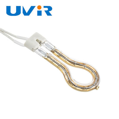 Customizable Gold Reflector Ring Infrared Lamps with 1-Year Warranty for Industrial Applications