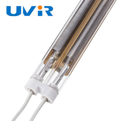 Good price 3250W Medium Wave Infrared Lamp , Gold coating Ir Heating Lamp online