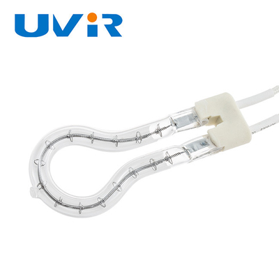 Good price 500W Ring Infrared Lamps White Reflector Quartz Halogen Infrared Heater for industrial production online