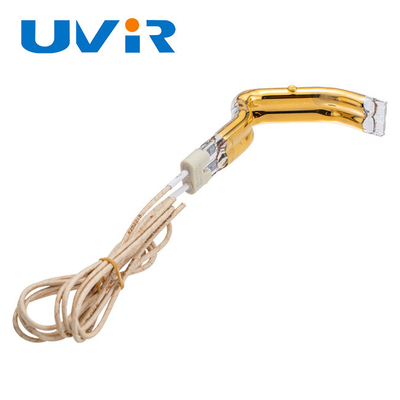 Good price L-Type Quartz Tube Tungsten Filament Infrared Heater Lamp Twin Tube Short Wave IR Lamp online