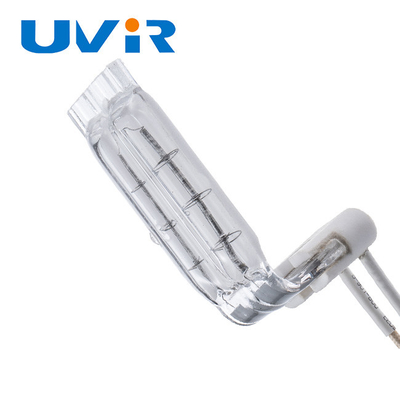 150-6000w Quartz Glass 3d Shape L Type White Coating Infrared Lamp