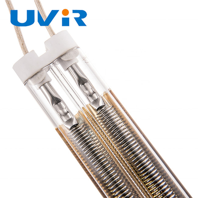 Good price OEM 4800W Medium Wave Infrared Lamp , 380V Radiant Heater Bulb online