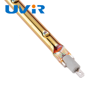220V 250W Quartz Halogen Heat Lamp R7S Gold