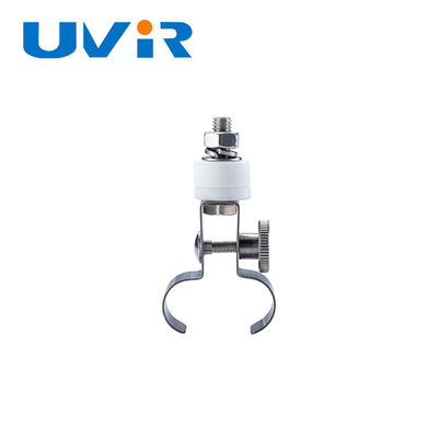 Good price 15x33mm Infrared Bulb Holder  Ceramic Silver For Short Wave Twin Lamp online